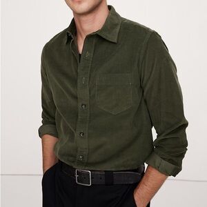 ❌on hold❌Banana Republic Dark Olive Shirt